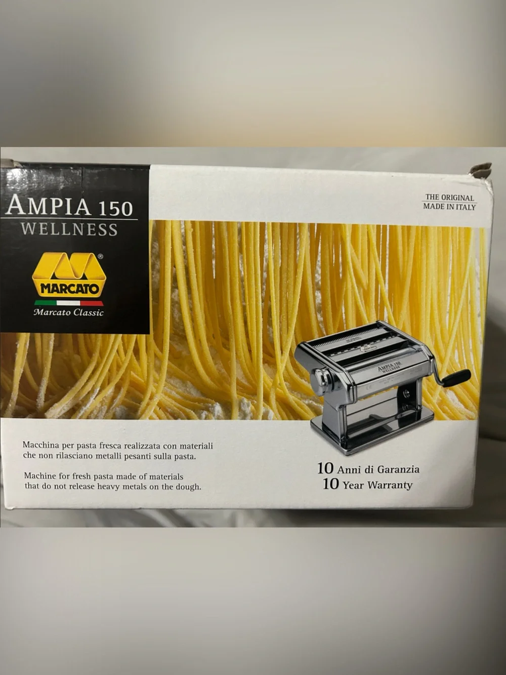 Ampia 150 Pasta Attachment Set in Stainless Steel